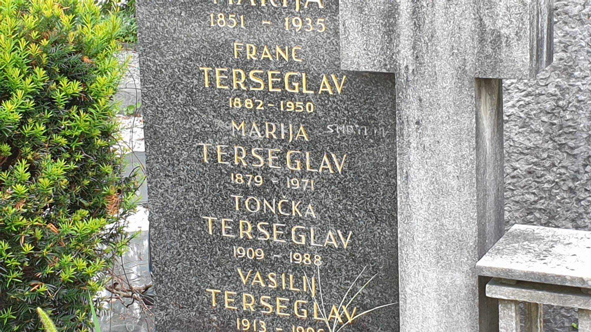 Franc Terseglav | Slovenski Grobovi